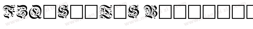 FZQiShiTiS Bold字体转换